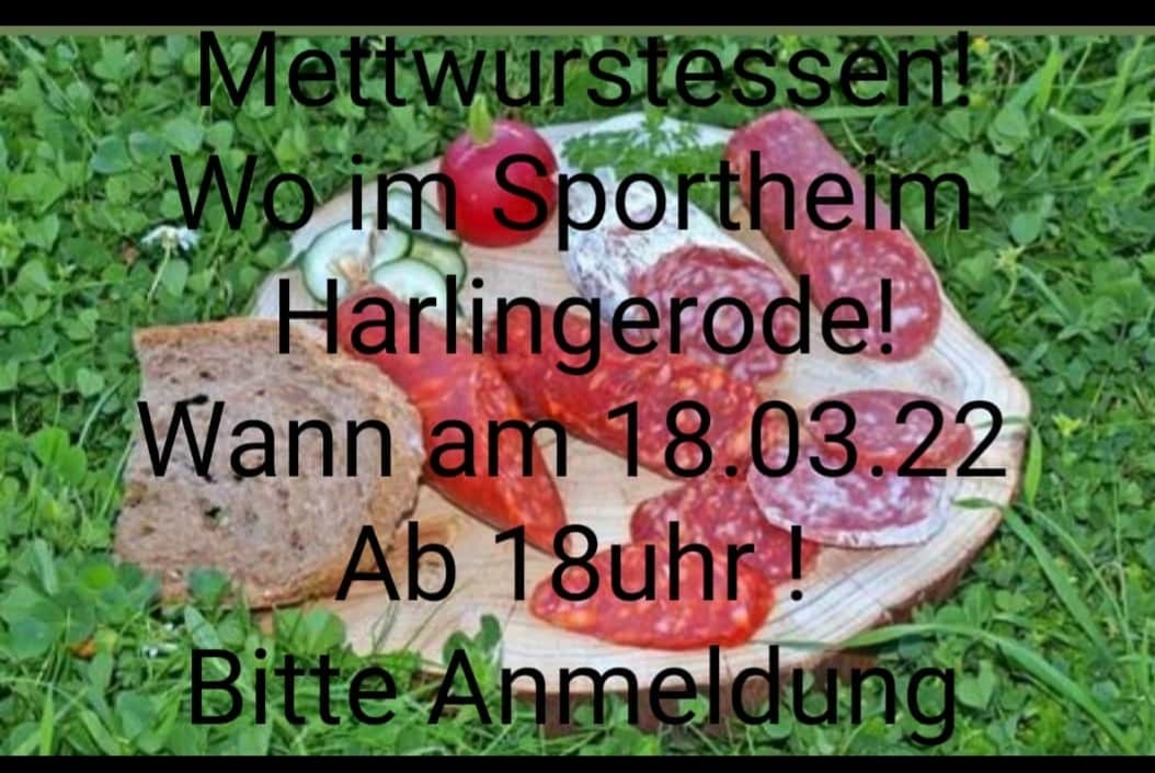 You are currently viewing Mettwurstessen im Sportheim