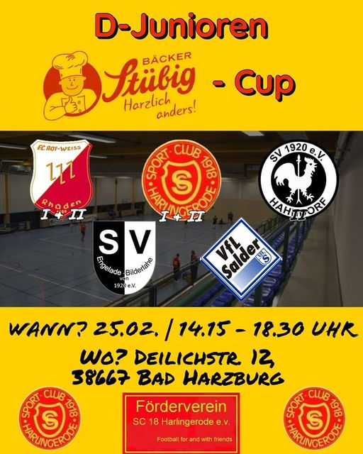 Read more about the article D-Junioren mit dem STÜBIG-CUP
