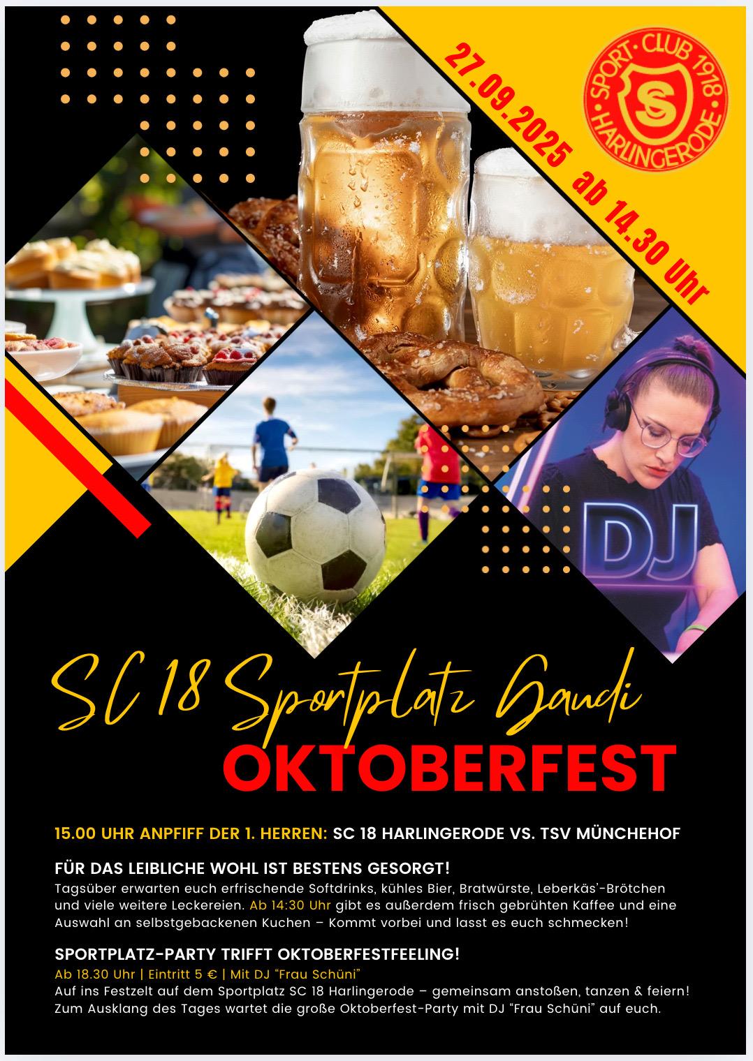 Read more about the article Oktoberfest 2025 am 27.9.2025