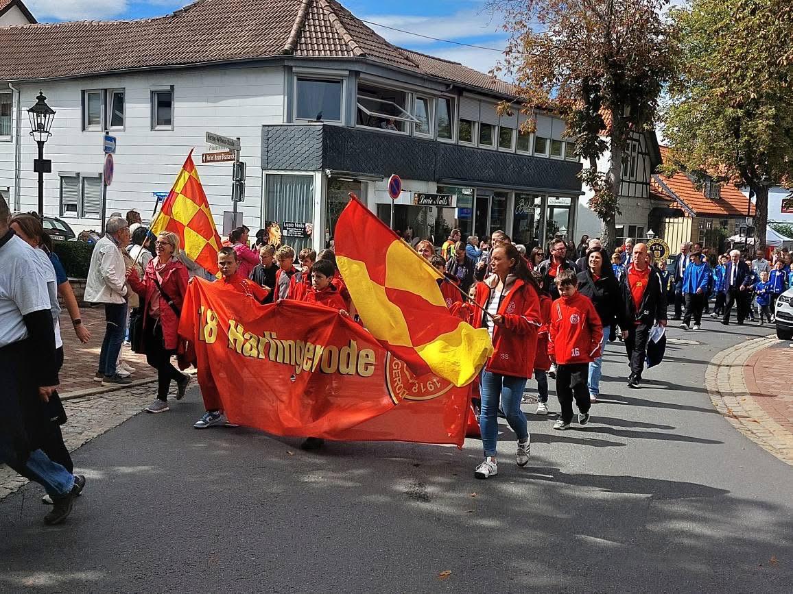 Read more about the article SC 18 beim Salzfestumzug