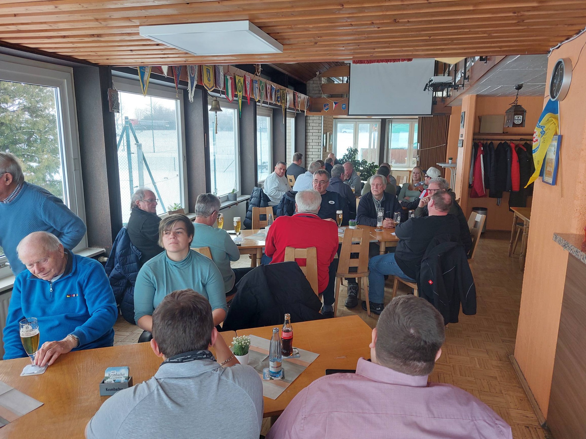 Read more about the article Jahresbeginn- kleiner Jahresempfang im Sportheim