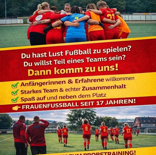 Mehr über den Artikel erfahren Nachwuchs im Mädchen- und Frauenfußball gesucht